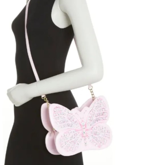 NWT Betsey Johnson Butterfly Crossbody - Picture 4 of 8